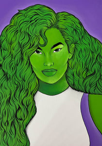 She-Hulk (12x16in)