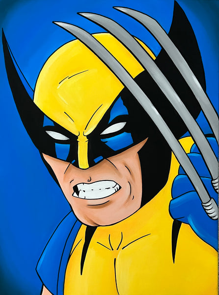 Wolverine 2024 N.E.H.S 24/25 16x20 Canvas