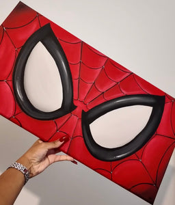 Spider-Man Eyes (12x24in)